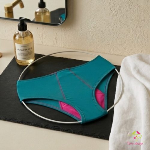"Pink candy" period underwear for heavy flow