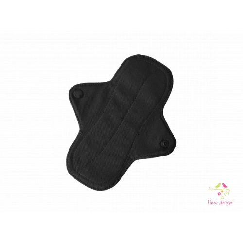 20 cm black cloth pad, for moderate flow