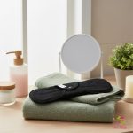 28 cm black bio cotton cloth pad, for heavy flow