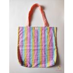 Szivárvány mintás bevásárló táska