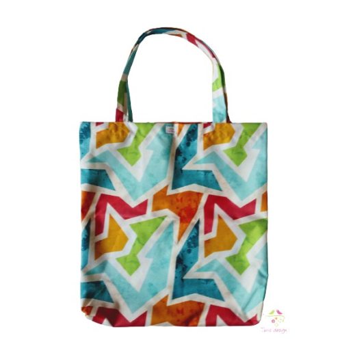 Leak-proof bag with colorful pattern