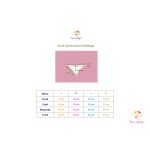 Black brazilian period swimwear, bikini bottom 