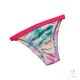 Multicolor batik brazilian period panties, for super light flow