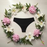 Black brazilian leak-proof panties for super light flow