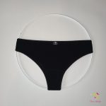 Black brazilian leak-proof panties for super light flow