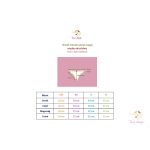 Párduc mintás brazil menstruációs bugyi, enyhe - közepes vérzéshez