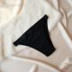 Black brazilian period panties for super light flow