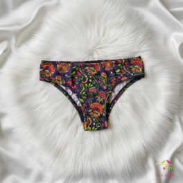   Timo design unique patterned brazilian leak-proof panties for light flow