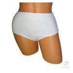 White period panties for moderate flow with "boat" design and replacable cloth pads