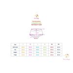 Testszínű boyshort menstruációs bugyi extrán erős vérzéshez