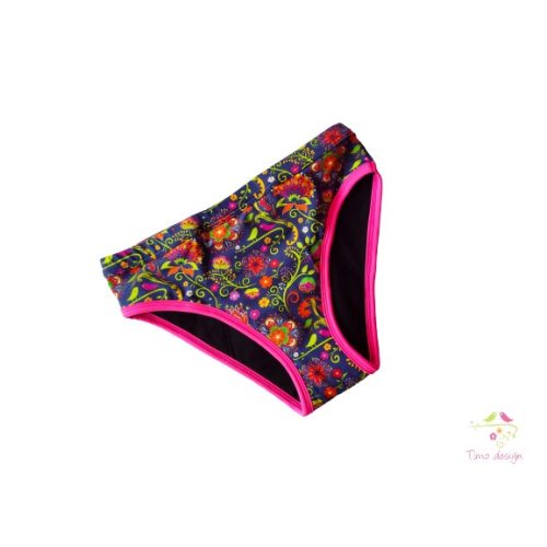 Period panties for moderate flow, with Timo design unique pattern