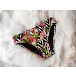 Period panties for moderate flow, with lily pattern