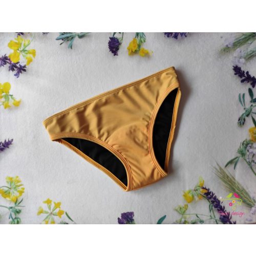 Period panties for moderate flow, in yellow colour