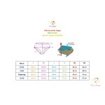 Period panties for moderate flow, in red colour