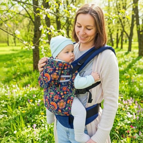 Timo design egyedi grafikás csatos hordozó