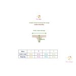 Csipkés testszínű menstruációs tanga enyhe vérzéshez