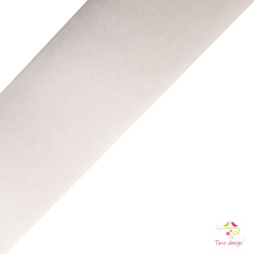 Texacro krémfehér 50 mm széles tépőzár, bolyhos