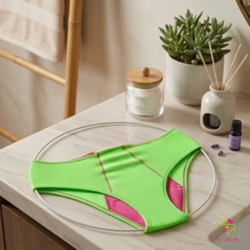 "Plum candy" period underwear for heavy flow