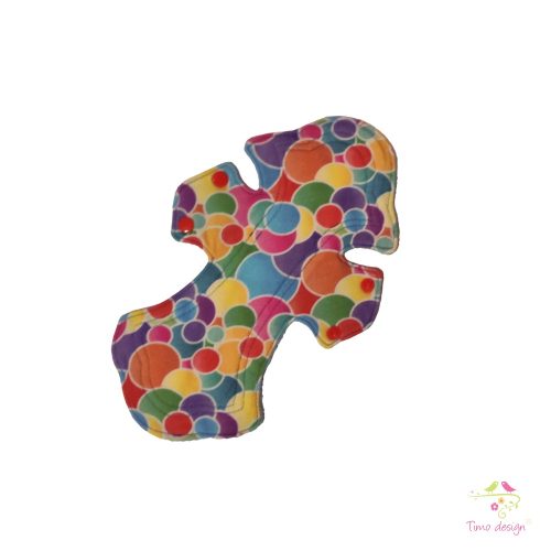 "Colorful rings" designer cloth pads