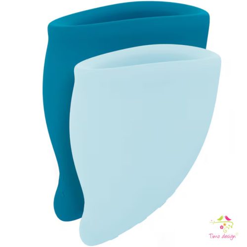 Fun cup set - turquise and light blue