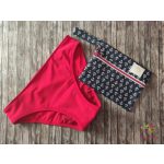 Poppy red period swimwear, bikini bottom 