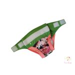 Hibrid cloth diaper with roses pattern
