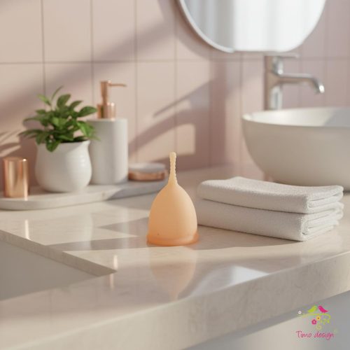 Femi.Eko intimkehely barack színben