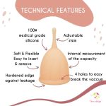 Femi.Eko intimkehely barack színben