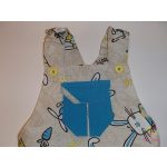 Nyuszis kertésznadrág, méret: 86-92 hó