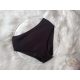 Black period underwear for moderate flow