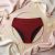 Bordeaux period underwear for moderate flow