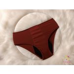 Új generációs bordó menstruációs bugyi, erős vérzéshez vagy éjszakára