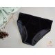 "Black velvet" period underwear for heavy flow