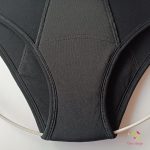 Új generációs fekete menstruációs bugyi, erős vérzéshez vagy éjszakára