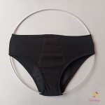 Új generációs fekete menstruációs bugyi, erős vérzéshez vagy éjszakára