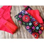 Piros lézervágott tanga tisztasági bugyi