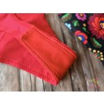 Piros lézervágott tanga tisztasági bugyi