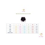 Fuchsia high waist period swimwear, bikini bottom