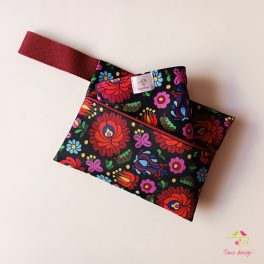 Wetbag with Hungarian folk art pattern
