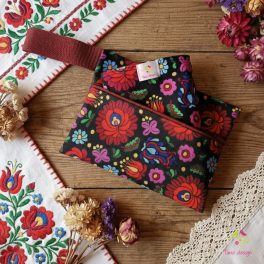 Wetbag with Hungarian folk art pattern