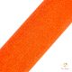 Prémium, puha narancssárga 38 mm széles tépőzár, bolyhos