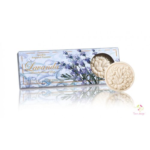 Lavander scented soaps 3 pcs set (3 x 125 gram)