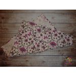 Női textil zsebkendő, meglepetés mintával