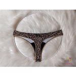 Párduc mintás menstruációs tanga enyhe vérzéshez
