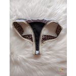 Párduc mintás menstruációs tanga enyhe vérzéshez
