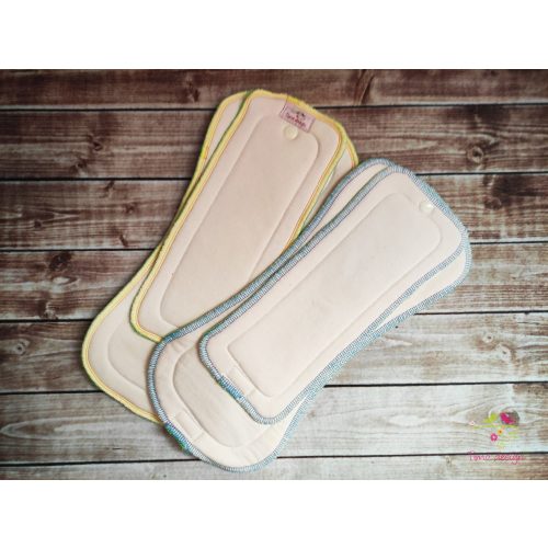 Organic cotton cloth diaper inserts, 2 pcs bundle pack