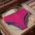 "Pink candy" period underwear for heavy flow