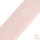 Prémium, puha halvány rózsaszín 38 mm széles tépőzár, bolyhos