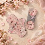 20 cm "Sakura" teen cloth pad for light to moderate flow