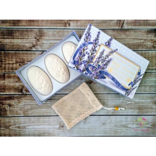 Organic cotton soap bag